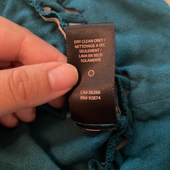 Ella Moss Blue Spaghetti Strap Tank size Small - Picture 8 of 8